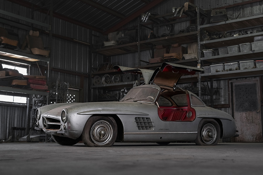 Rudi Klein verzameling: 1956 Mercedes-Benz 300 SL ‘Alloy’ Gullwing