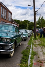 Oost-Vlaanderen rit Mid-Century Car club