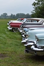 Rondrit Forties and Fifties American Cars Enthusiasts provincie Antwerpen