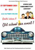 Old School Car Event Damiaan School Aarschot