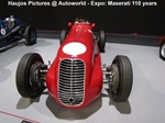 Autoworld expo: Maserati 110 years