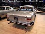 Autoworld expo: Maserati 110 years