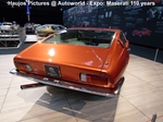 Autoworld expo: Maserati 110 years