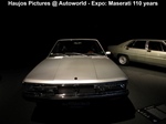 Autoworld expo: Maserati 110 years